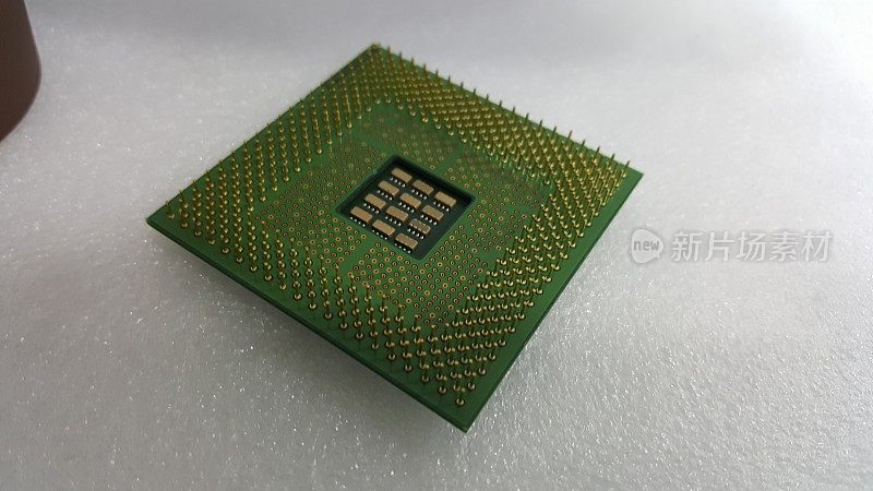 Intel 423引脚Pentium 4 cpu特写桌面电脑